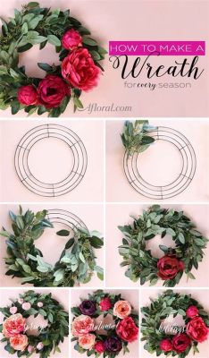 how to make a wreath with flowers how do you choose the right flowers for a seasonal wreath?